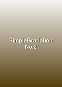 Simple gradation No.2-2