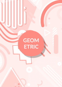 Geometric Retro Fair Pink