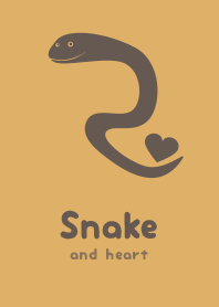 Snake & heart ameiro