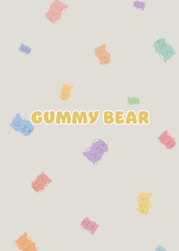 yammy gummy bear2 / linen