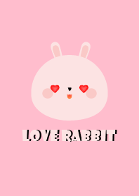 Simple Lover Pink Rabbit Theme