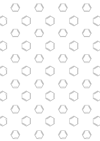 Simple Benzene (シンプルなベンゼン環柄)