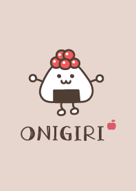 rice ball Apple'mocha brown'