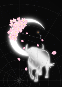 moon zodiac cow Aries JPN