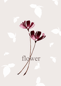 watercolor chocolate cosmos1.