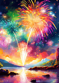 Beautiful Fireworks Theme#344