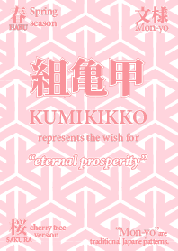 Japanese Pattern KUMIKIKKO