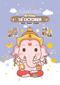 Ganesha x October 16 Birthday