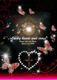 運気上昇の着替え Lucky heart and cross