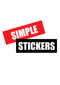SIMPLE STICKERS A'