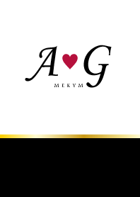 LOVE INITIAL - A&G 3