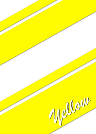 Simple Yellow & White No.3