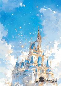 Blue Dream Castle Blue Sky