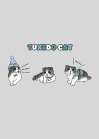 tuxedocat3 / light grey