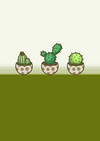 多肉植物-淡灰.黃綠