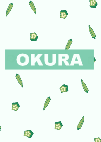 okura pattern / mintgreen