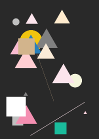 Abstract Geometric Harmony Dark