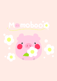 Pink and round piglet theme.