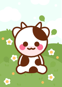 Time to feed little cow 37