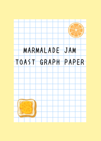 MARMALADE JAM TOAST GRAPH PAPER/LIGHT Y