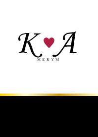LOVE INITIAL-K&A イニシャル 12