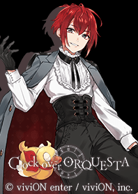 Clock over ORQUESTA Tokihito Fuwa ver.