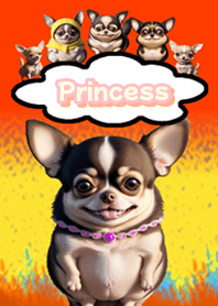 Princess Chihuahua Red05