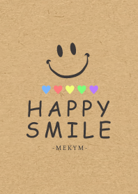HAPPY SMILE KRAFT 5color -MEKYM-