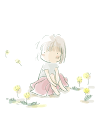 dandelion and girl