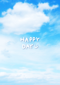 Blue sky and cloud Smile5 from Japan