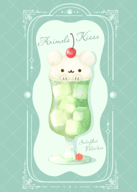 Cream soda, melon soda, polar bear.