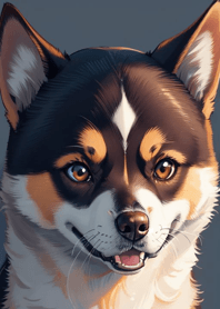 Smiling Shiba Inu 21eQ