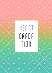 ハート　グラデーション　203