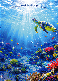 Bring good luck Sea turtle