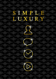 Simple Luxury -Black & Gold-