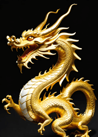 Wealth-Bringing Golden Dragon C117D5