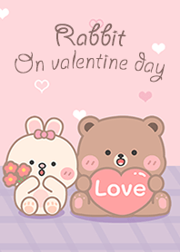 Rabbit and Bear in love!