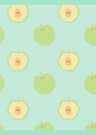 Winter Green Apple2 on BG