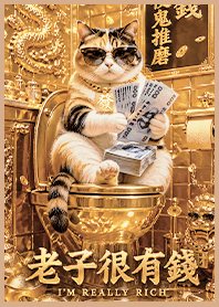 Good luck! A wealthy cat! 1Q