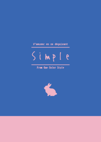 Simple/Rabbit Pink