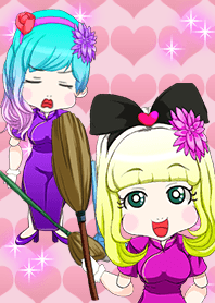 Children's day! Cleaning china dress...