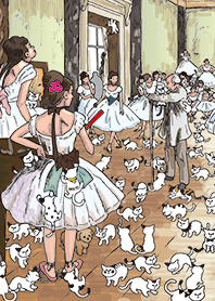 Search for Ponge! Degas"The Dance Class"