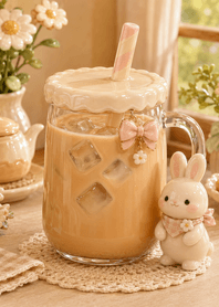 Glossy_Clay_Milk_Tea_Bunny