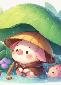 Cute little pig no.38