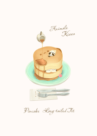 Long-tailed tit pancake simple.