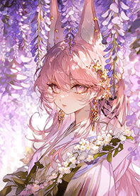✨紫藤花の狐狸女孩❤️