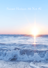 Sunset Horizon 321 Not AI