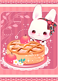 もちうさ～りんごのおやつ～
