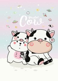 วัวอ้วนกับหมีน้อย กาแล็กซี่พาสเทล