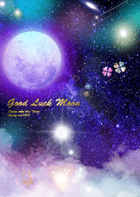 Good Luck Moon pink